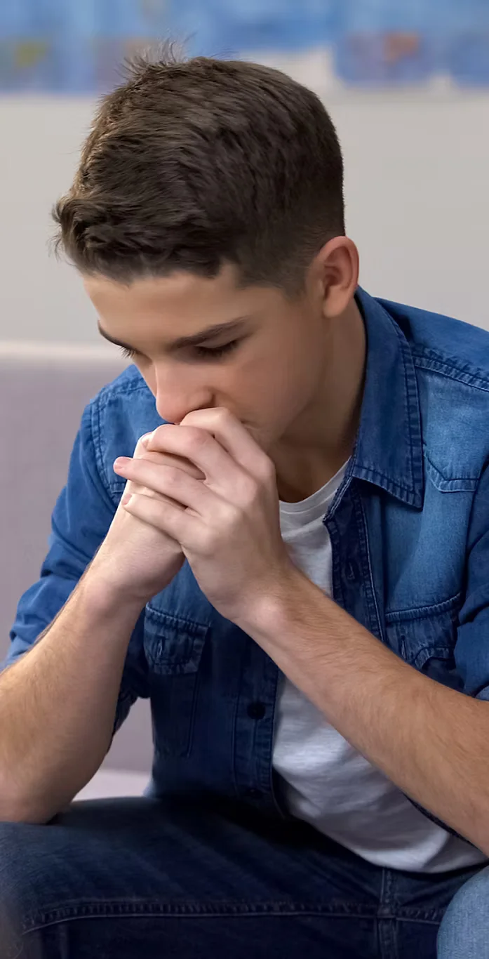 Teenager in therapy session illustrating dialectical behavior therapy (DBT) for adolescents